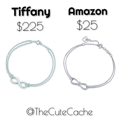 tiffany infinity bracelet dupe